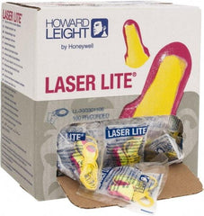 Howard Leight - Disposable, Corded, 32 dB, T Shape Earplugs - Magenta and Yellow, 100 Pairs - Americas Industrial Supply