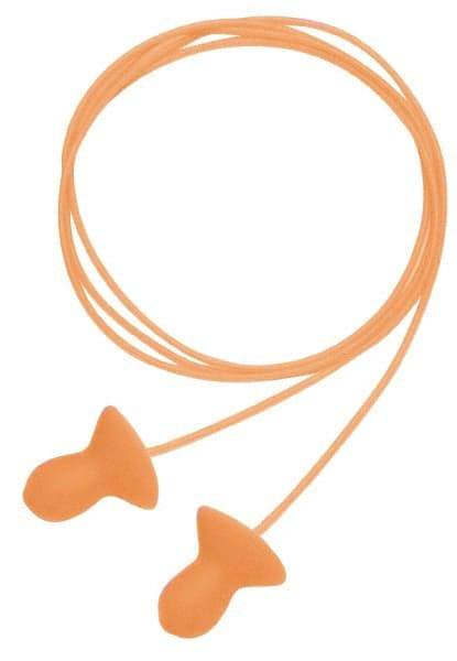 Howard Leight - Reusable, Corded, 26 dB, Taper Flare Earplugs - Orange, 50 Pairs - Americas Industrial Supply