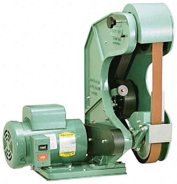 Belt Grinders; Belt Length: 60 in; Belt Length (Inch): 60; Belt Width (Inch): 1-1/2; Overall Height: 26 in; Overall Length: 24 in; Belt Orientation: Vertical; Phase: 3; Belt Speed (ft/min): 8000.00; Voltage: 230/460 V; Overall Length (Inch): 24; Overall H