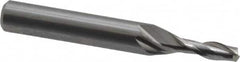 OSG - 3.5mm, 10mm LOC, 6mm Shank Diam, 45mm OAL, 2 Flute, Solid Carbide Square End Mill - Single End, Uncoated, Spiral Flute, 30° Helix, Centercutting, Right Hand Cut, Right Hand Flute, Series 8120 - Americas Industrial Supply