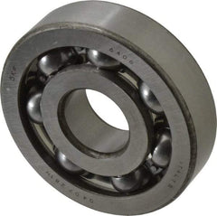 SKF - 30mm Bore Diam, 90mm OD, Open Deep Groove Radial Ball Bearing - 23mm Wide, 1 Row, Round Bore, 5,310 Lb Static Capacity, 9,800 Lb Dynamic Capacity - Americas Industrial Supply