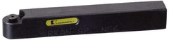 Kennametal - RKA, Neutral Cut, 0° Lead Angle, 1/2" Shank Height x 7/16" Shank Width, Negative Rake Indexable Turning Toolholder - 3-1/2" OAL, RD 8P Insert Compatibility, Series Kendex - Americas Industrial Supply