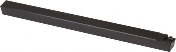 Kennametal - SCAC, Right Hand Cut, 10° Lead Angle, 3/8" Shank Height x 3/8" Shank Width, Neutral Rake Indexable Turning Toolholder - 6" OAL, CC..21.5. Insert Compatibility, Series Screw-On - Americas Industrial Supply
