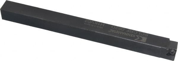 Kennametal - SCLC, Right Hand Cut, 5° Lead Angle, 1/2" Shank Height x 1/2" Shank Width, Neutral Rake Indexable Turning Toolholder - 6" OAL, CC..21.5. Insert Compatibility, Series Screw-On - Americas Industrial Supply