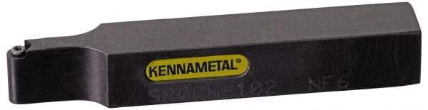 Kennametal - SROC, Neutral Cut, 0° Lead Angle, 1-1/4" Shank Height x 1-1/4" Shank Width, Neutral Rake Indexable Turning Toolholder - 6" OAL, RC..32.5. Insert Compatibility, Series Screw-On - Americas Industrial Supply