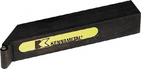 Kennametal - SRGC, Right Hand Cut, 0° Lead Angle, 25mm Shank Height x 25mm Shank Width, Neutral Rake Indexable Turning Toolholder - 150mm OAL, RC..10T3M0 Insert Compatibility, Series Screw-On - Americas Industrial Supply