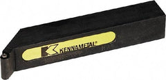 Kennametal - SRGC, Right Hand Cut, 0° Lead Angle, 25mm Shank Height x 25mm Shank Width, Neutral Rake Indexable Turning Toolholder - 150mm OAL, RC..10T3M0 Insert Compatibility, Series Screw-On - Americas Industrial Supply