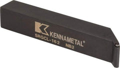 Kennametal - SRGC, Left Hand Cut, 1" Shank Height x 1" Shank Width, Neutral Rake Indexable Turning Toolholder - 6" OAL, RC..21.5. Insert Compatibility, Series Screw-On - Americas Industrial Supply