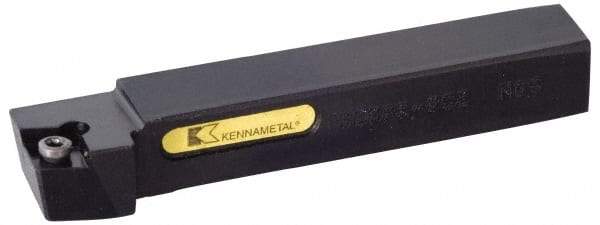 Kennametal - SCRP, Left Hand Cut, 15° Lead Angle, 3/8" Shank Height x 3/8" Shank Width, Positive Rake Indexable Turning Toolholder - 2-1/2" OAL, CP..21.5. Insert Compatibility, Series Screw-On - Americas Industrial Supply