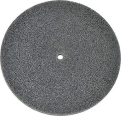 3M - 5" Diam, 1/4" Face Width, 1/4" Center Hole, Fine Grade, Silicon Carbide Deburring Wheel - Unitized, Soft Density 2 Grade, 6,000 RPM - Americas Industrial Supply