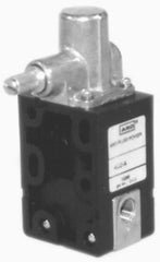 ARO/Ingersoll-Rand - 0.195 CV Rate & 7.5 CFM 3 Way Air Valve - One-Way Counterclockwise, Spring Return, 150 Max psi - Americas Industrial Supply