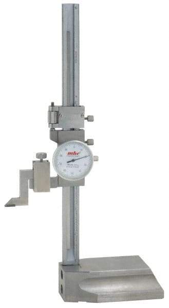 Value Collection - 300mm Stainless Steel Dial Height Gage - 0.02mm Graduation, Dial Display - Americas Industrial Supply