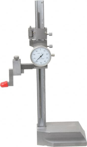 Value Collection - 6" Stainless Steel Dial Height Gage - 0.001" Graduation, Dial Display - Americas Industrial Supply