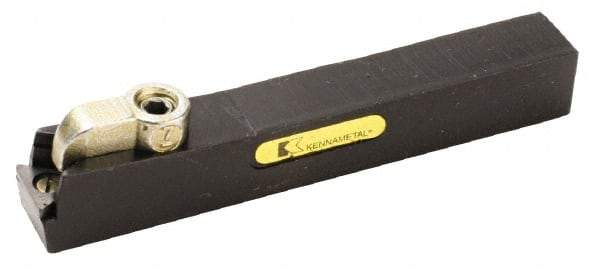 Kennametal - CTCP, Neutral Cut, 0° Lead Angle, 25mm Shank Height x 18mm Shank Width, Positive Rake Indexable Turning Toolholder - 150mm OAL, TP..2204.. Insert Compatibility, Series Kendex - Americas Industrial Supply