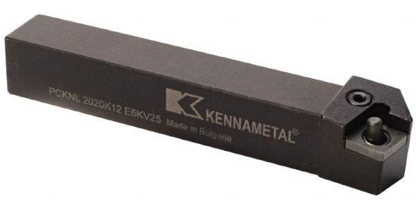 Kennametal - PCKN, Right Hand Cut, 15° Lead Angle, 25mm Shank Height x 25mm Shank Width, Negative Rake Indexable Turning Toolholder - 150mm OAL, CN..1204.. Insert Compatibility, Series Kenlever - Americas Industrial Supply