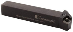 Kennametal - PSKN, Left Hand Cut, 0° Lead Angle, 25mm Shank Height x 25mm Shank Width, Negative Rake Indexable Turning Toolholder - 150mm OAL, SN..1204.. Insert Compatibility, Series Kendex - Americas Industrial Supply