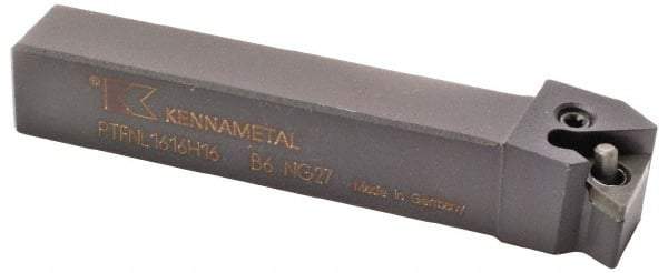 Kennametal - PCLN, Left Hand Cut, 5° Lead Angle, 32mm Shank Height x 32mm Shank Width, Negative Rake Indexable Turning Toolholder - 170mm OAL, CN..1606.. Insert Compatibility, Series Kenlever - Americas Industrial Supply
