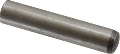 Value Collection - 10mm Diam x 50mm Pin Length Alloy Steel Standard Dowel Pin - C 58-62 Hardness, 37,100 Lb Breaking Strength, 1 Rounded End - Americas Industrial Supply