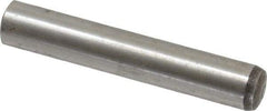 Value Collection - 10mm Diam x 60mm Pin Length Alloy Steel Standard Dowel Pin - C 58-62 Hardness, 37,100 Lb Breaking Strength, 1 Rounded End - Americas Industrial Supply