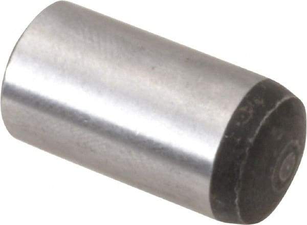 Value Collection - 12mm Diam x 25mm Pin Length Alloy Steel Standard Dowel Pin - C 58-62 Hardness, 53,400 Lb Breaking Strength, 1 Rounded End - Americas Industrial Supply