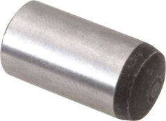 Value Collection - 12mm Diam x 25mm Pin Length Alloy Steel Standard Dowel Pin - C 58-62 Hardness, 53,400 Lb Breaking Strength, 1 Rounded End - Americas Industrial Supply