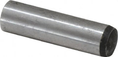 Value Collection - 12mm Diam x 45mm Pin Length Alloy Steel Standard Dowel Pin - C 58-62 Hardness, 53,400 Lb Breaking Strength, 1 Rounded End - Americas Industrial Supply