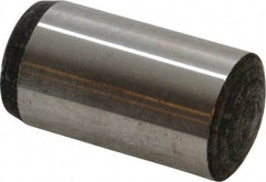 Value Collection - 25mm Diam x 50mm Pin Length Alloy Steel Standard Dowel Pin - C 58-62 Hardness, 232,000 Lb Breaking Strength, 1 Rounded End - Americas Industrial Supply