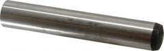 Value Collection - 25mm Diam x 150mm Pin Length Alloy Steel Standard Dowel Pin - C 58-62 Hardness, 232,000 Lb Breaking Strength, 1 Rounded End - Americas Industrial Supply