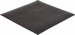 Made in USA - 12" Long, 12" Wide, 1/8" Thick, Neoprene Rubber Foam Sheet - 45 to 55 Durometer, Black, -40 to 225°F, 2,500 psi Tensile Strength, Plain Backing, Stock Length - Americas Industrial Supply