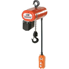 CM - 500 Lb Capacity 12 FPM Lift Speed 115V Electric Chain Hoist - Americas Industrial Supply