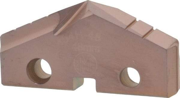 Allied Machine and Engineering - 48mm Diam x 5/16" Thick, Seat Code 4, 132° Included Angle Spade Drill Insert - AM200 Coated, Cobalt, Grade Super Cobalt, Series GEN2 T-A - Americas Industrial Supply