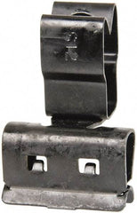 Thomas & Betts - Spring Steel Rigid/EMT Flange Mounted Snap In Conduit Clip - 1/2 - 1" EMT, 1/2" Rigid, Anodized Finish - Americas Industrial Supply