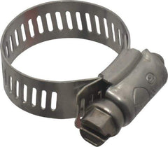 IDEAL TRIDON - SAE Size 12, 9/16 to 1-1/4" Diam, Stainless Steel Worm Drive Clamp - 1/2" Wide, Material Grade 201/305, Series 620 - Americas Industrial Supply