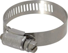 IDEAL TRIDON - SAE Size 24, 1-1/16 to 2" Diam, Stainless Steel Worm Drive Clamp - 1/2" Wide, Material Grade 201/305, Series 620 - Americas Industrial Supply