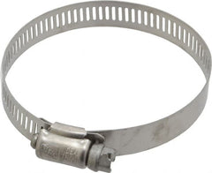 IDEAL TRIDON - SAE Size 40, 2-1/16 to 3" Diam, Stainless Steel Worm Drive Clamp - 1/2" Wide, Material Grade 201/305, Series 620 - Americas Industrial Supply