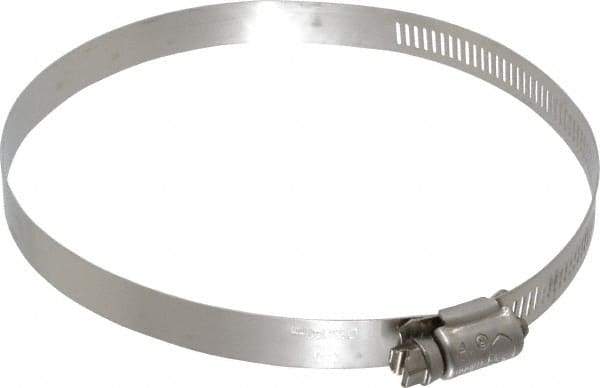 IDEAL TRIDON - SAE Size 80, 3-1/2 to 5-1/2" Diam, Stainless Steel Worm Drive Clamp - 1/2" Wide, Material Grade 201/305, Series 620 - Americas Industrial Supply