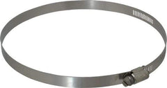 IDEAL TRIDON - SAE Size 104, 5 to 7" Diam, Stainless Steel Worm Drive Clamp - 1/2" Wide, Material Grade 201/305, Series 620 - Americas Industrial Supply