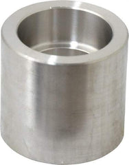 Merit Brass - 1" Grade 304 Stainless Steel Pipe Coupling - Socket Weld x Socket Weld End Connections, 3,000 psi - Americas Industrial Supply
