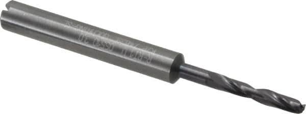 Guhring - 3mm 140° Spiral Flute Solid Carbide Screw Machine Drill Bit - Americas Industrial Supply