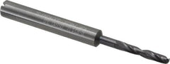Guhring - 3mm 140° Spiral Flute Solid Carbide Screw Machine Drill Bit - Americas Industrial Supply