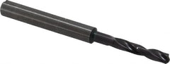 Guhring - 5/32" 140° Spiral Flute Solid Carbide Screw Machine Drill Bit - Americas Industrial Supply