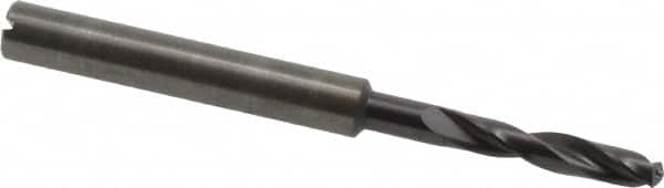 Guhring - 4mm 140° Spiral Flute Solid Carbide Screw Machine Drill Bit - Americas Industrial Supply