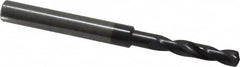 Guhring - 11/64" 140° Spiral Flute Solid Carbide Screw Machine Drill Bit - Americas Industrial Supply