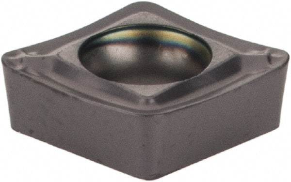 Iscar - CCMT2-2 SM Grade IC907 Carbide Turning Insert - 80° Diamond, 1/4" Inscr Circle, 3/32" Thick, 1/32" Corner Radius - Americas Industrial Supply