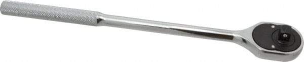 Proto - 3/8" Drive Pear Head Ratchet - Chrome Finish, 11" OAL, 24 Gear Teeth, Standard Head - Americas Industrial Supply