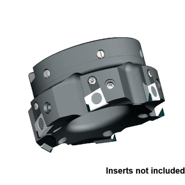 Kennametal - 80mm Cut Diam, 27mm Arbor Hole Diam, Indexable Square-Shoulder Face Mill - Americas Industrial Supply