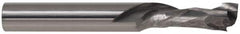 Onsrud - 3/4" Cutting Diam x 2-1/4" Length of Cut, 2 Flute, Compression Spiral Router Bit - Uncoated, Right Hand Cut, Solid Carbide, 5" OAL x 3/4" Shank Diam, Double Edge, 30° Helix Angle - Americas Industrial Supply