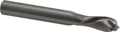 Onsrud - 3/8" Cutting Diam x 7/8" Length of Cut, 2 Flute, Compression Spiral Router Bit - Uncoated, Right Hand Cut, Solid Carbide, 3" OAL x 3/8" Shank Diam, Double Edge, 30° Helix Angle - Americas Industrial Supply