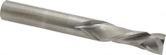 Onsrud - 3/8" Cutting Diam x 1-1/8" Length of Cut, 2 Flute, Compression Spiral Router Bit - Uncoated, Right Hand Cut, Solid Carbide, 3" OAL x 3/8" Shank Diam, Double Edge, 30° Helix Angle - Americas Industrial Supply