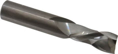 Onsrud - 1/2" Cutting Diam x 1-1/8" Length of Cut, 2 Flute, Compression Spiral Router Bit - Uncoated, Right Hand Cut, Solid Carbide, 3" OAL x 1/2" Shank Diam, Double Edge, 30° Helix Angle - Americas Industrial Supply